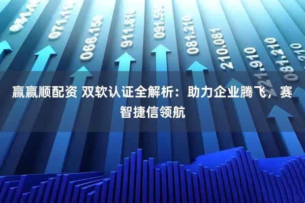 赢赢顺配资 双软认证全解析：助力企业腾飞，赛智捷信领航